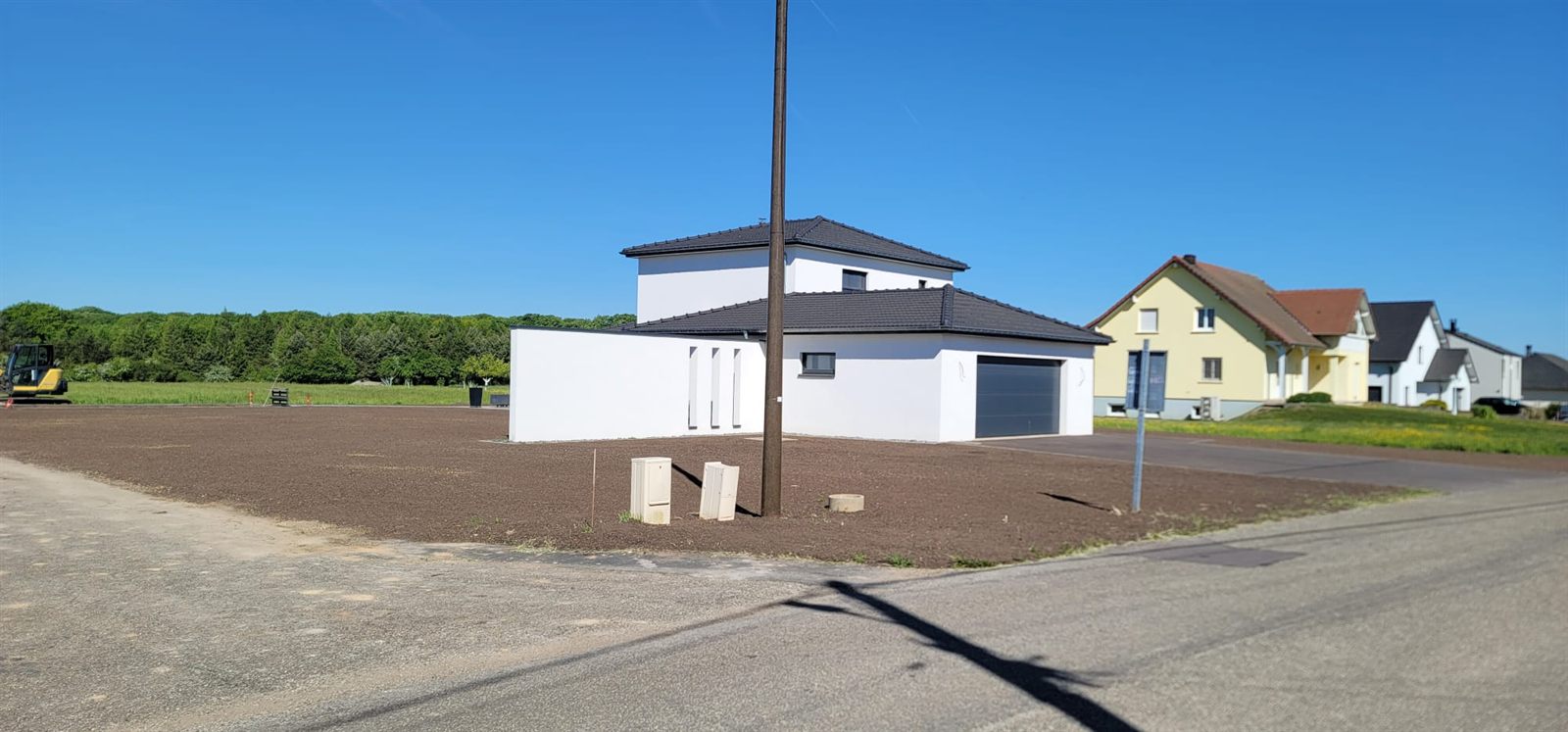 Terrassement maison neuve